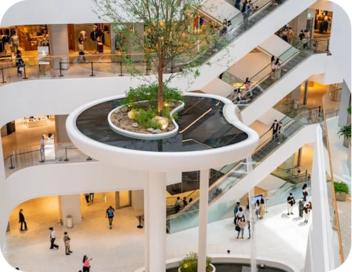 Retail spaces