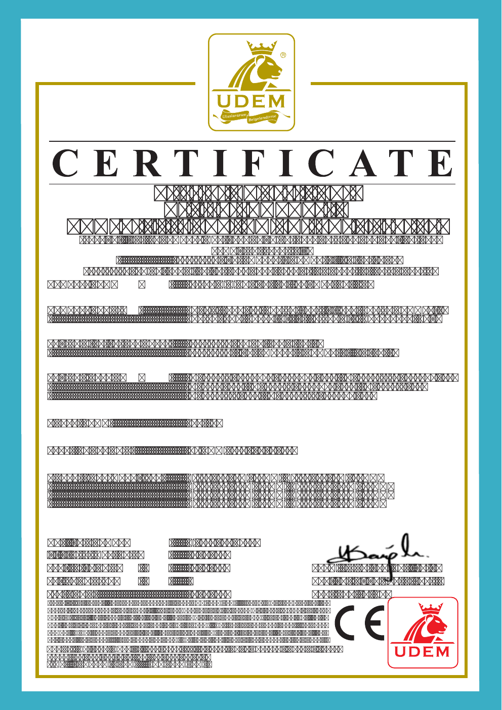 Circular Duct Fan CE Attestation